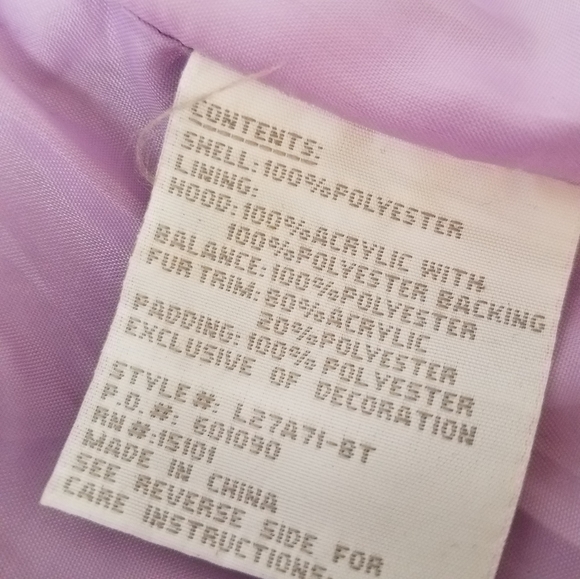 London Fog Girls Kids Puffer Vest Brown Small Size 7/8 Fall Back to School - Picture 5 of 7